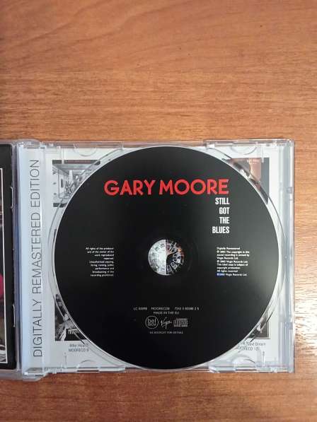 Gary Moore Still got the blues CD 1990/2003 в Санкт-Петербурге фото 5