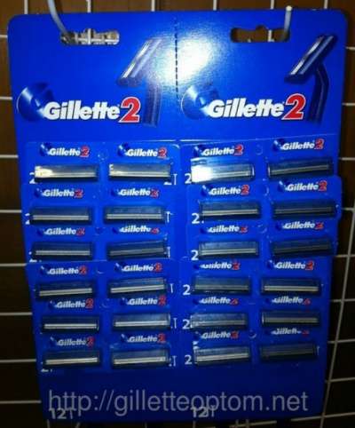 Одноразовые станки Gillette2 опт