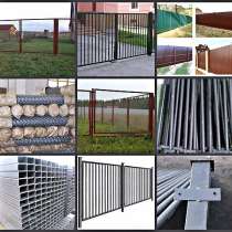 Крепкие столбы, сетка рабица, ворота и калитки, в Владимире