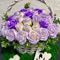 Букеты из мыла ручной работы, в Набережных Челнах