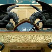 Скульптуры драконов из металла, в Краснодаре