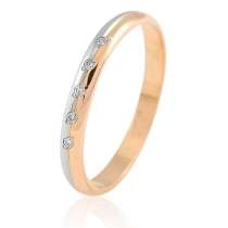 Обручальное кольцо с бриллиантами, в Санкт-Петербурге
