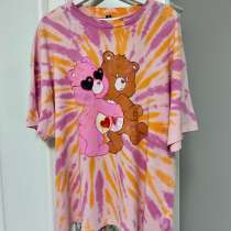 Б/у футболка, розовый цвет, оверсайз, в г.Могилёв