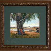 Картина "Углич", 1950г, худ. К, в Москве