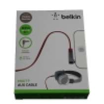 Кабель Belkin Mixit Flat Audio CABLE 0,9M красный, в Москве