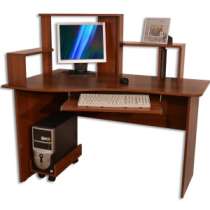 Стол компьютерный СКН-2 орех Евромебель, в Кемерове