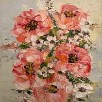 Картина маслом Цветы, в Москве