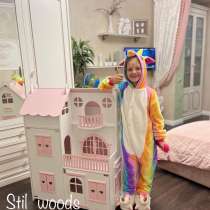 Кукольный домик деревянный большой Барби дом для Барби, в Москве
