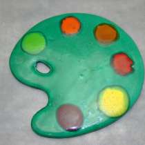 Vallauris, Франция подставка под горячее Палитра (W542), в Москве