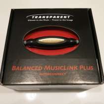 TRANSPARENT Balanced Music Link Plus - 1.5 м (новый), в Твери