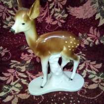 Статуэтка Оленёнок ГДР 60-е г, в Москве