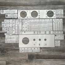 Металлические шильдики для спец техники, промышленного обору, в Москве