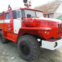 Урал 5557 пожарный (пожарка), в Миассе
