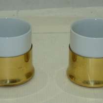 Monopoli чашечки кофейные с подстаканниками (X418), в Москве