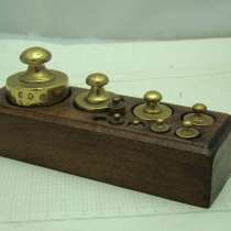 Гири бронзовые, антикварный набор (V240), в Москве