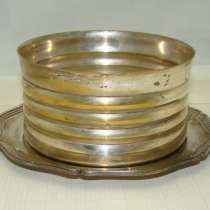 Подставка с тарелочкой под бутылку старинные (X415), в Москве