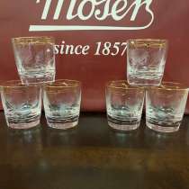 Рюмки из стекла хрустального бренд Мозер, в г.Магнитогорск