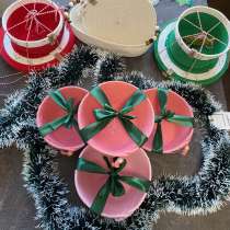 КОРЗИНКИ И СЕРВИРОВОЧНЫЕ СПЛФЕТКИ ИЗ ХЛОПКОВОГО ШНУРА, в Самаре