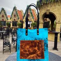 Сумка шопер натуральная кожа, в Москве