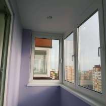 Остекление балконов, террас. Окна REHAU, в Москве